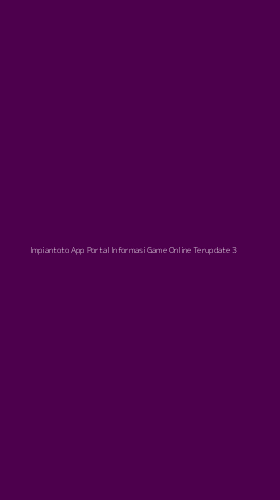 Tampilan Antarmuka Aplikasi Impiantoto App Portal Informasi Game Online Terupdate - 3