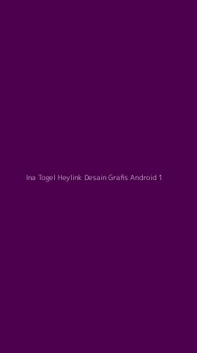 Tampilan Antarmuka Aplikasi Ina Togel Heylink Desain Grafis Android - 1