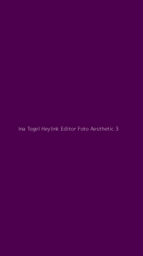 Tampilan Antarmuka Aplikasi Ina Togel Heylink Editor Foto Aesthetic - 3