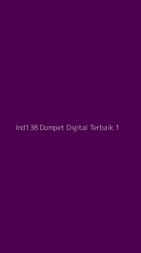 Tampilan Antarmuka Aplikasi Ind138 Dompet Digital Terbaik - 1
