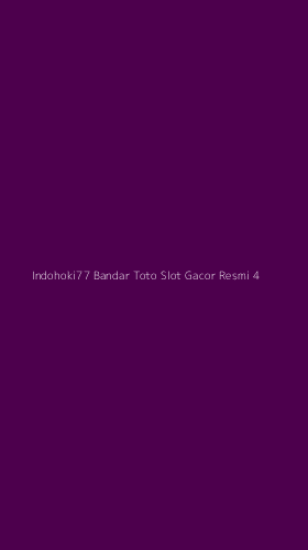 Tampilan Antarmuka Aplikasi Indohoki77 Bandar Toto Slot Gacor Resmi - 4