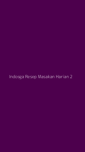Tampilan Antarmuka Aplikasi Indosga Resep Masakan Harian - 2