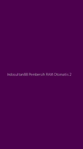 Tampilan Antarmuka Aplikasi Indosultan88 Pembersih Ram Otomatis - 2
