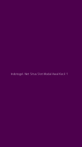 Tampilan Antarmuka Aplikasi Indotogel. Net Situs Slot Modal Awal Kecil - 1