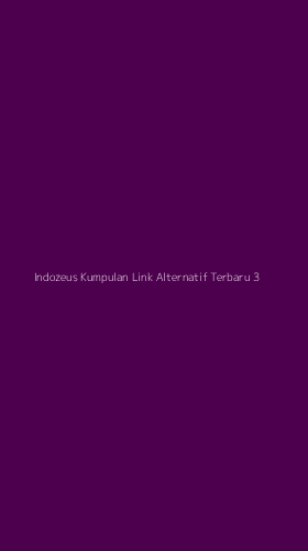 Tampilan Antarmuka Aplikasi Indozeus Kumpulan Link Alternatif Terbaru - 3