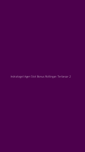 Tampilan Antarmuka Aplikasi Indratogel Agen Slot Bonus Rollingan Terbesar - 2