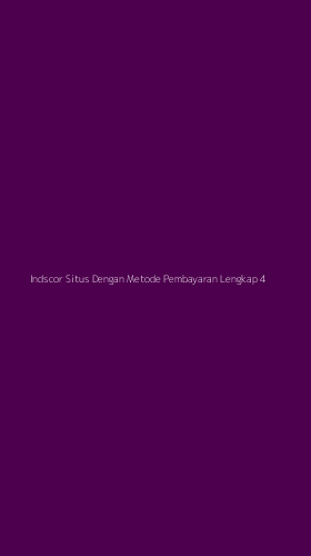 Tampilan Antarmuka Aplikasi Indscor Situs Dengan Metode Pembayaran Lengkap - 4