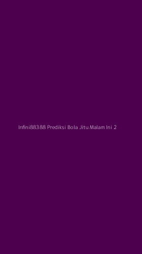 Tampilan Antarmuka Aplikasi Infini88388 Prediksi Bola Jitu Malam Ini - 2