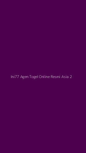 Tampilan Antarmuka Aplikasi Ini77 Agen Togel Online Resmi Asia - 2