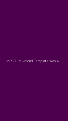 Tampilan Antarmuka Aplikasi Ini777 Download Template Web - 4