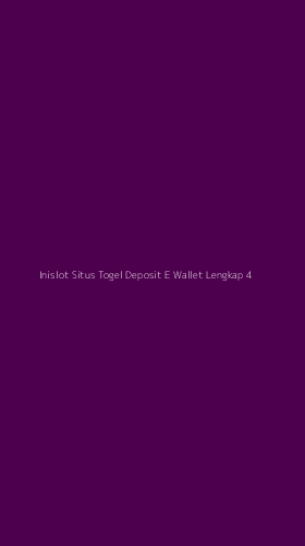 Tampilan Antarmuka Aplikasi Inislot Situs Togel Deposit E Wallet Lengkap - 4