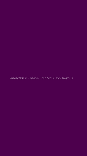 Tampilan Antarmuka Aplikasi Initoto88 Link Bandar Toto Slot Gacor Resmi - 3