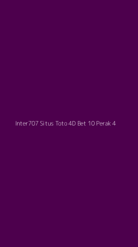 Tampilan Antarmuka Aplikasi Inter707 Situs Toto 4d Bet 10 Perak - 4