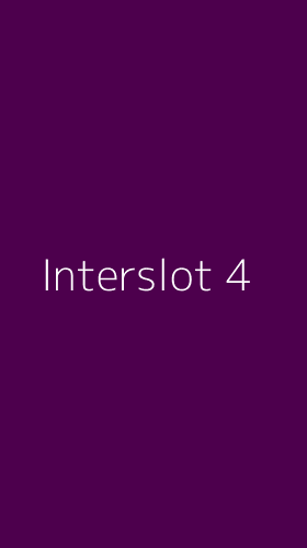 Tampilan Antarmuka Aplikasi Interslot - 4