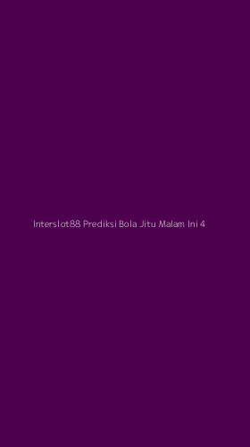 Tampilan Antarmuka Aplikasi Interslot88 Prediksi Bola Jitu Malam Ini - 4