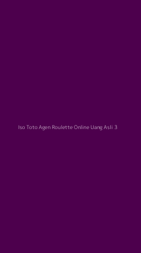 Tampilan Antarmuka Aplikasi Iso Toto Agen Roulette Online Uang Asli - 3