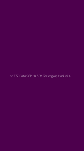 Tampilan Antarmuka Aplikasi Iso777 Data Sgp Hk Sdy Terlengkap Hari Ini - 4
