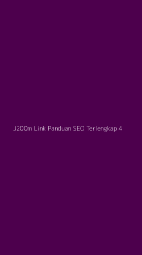 Tampilan Antarmuka Aplikasi J200m Link Panduan Seo Terlengkap - 4