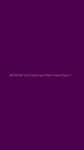 Tampilan Antarmuka Aplikasi Jackpot4d Situs Terpercaya Pilihan Utama Player - 2