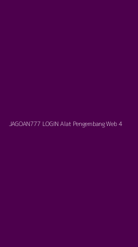 Tampilan Antarmuka Aplikasi Jagoan777 Login Alat Pengembang Web - 4