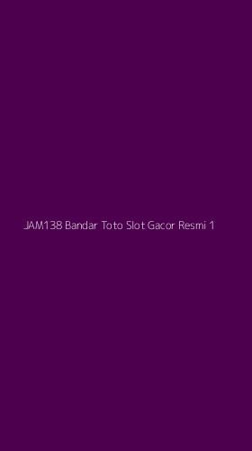 Tampilan Antarmuka Aplikasi Jam138 Bandar Toto Slot Gacor Resmi - 1