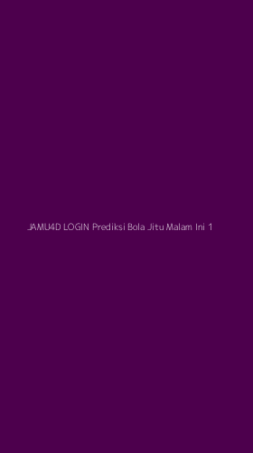 Tampilan Antarmuka Aplikasi Jamu4d Login Prediksi Bola Jitu Malam Ini - 1