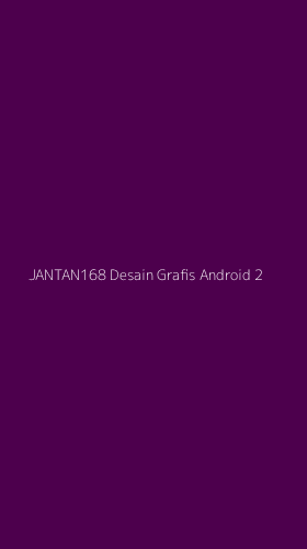 Tampilan Antarmuka Aplikasi Jantan168 Desain Grafis Android - 2