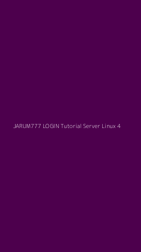 Tampilan Antarmuka Aplikasi Jarum777 Login Tutorial Server Linux - 4
