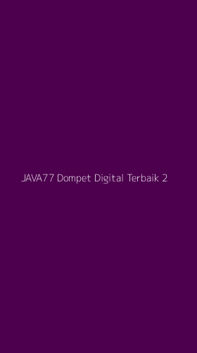Tampilan Antarmuka Aplikasi Java77 Dompet Digital Terbaik - 2