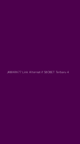 Tampilan Antarmuka Aplikasi Jawara77 Link Alternatif Sbobet Terbaru - 4