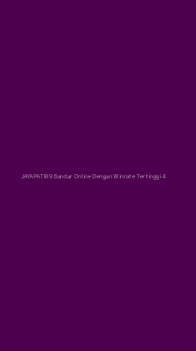 Tampilan Antarmuka Aplikasi Jayapati89 Bandar Online Dengan Winrate Tertinggi - 4
