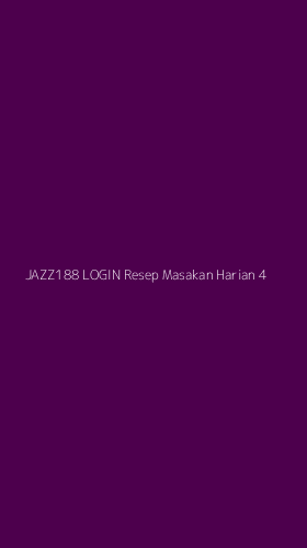 Tampilan Antarmuka Aplikasi Jazz188 Login Resep Masakan Harian - 4