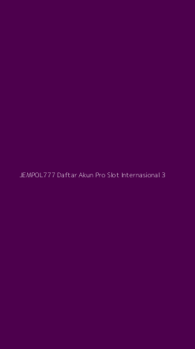 Tampilan Antarmuka Aplikasi Jempol777 Daftar Akun Pro Slot Internasional - 3