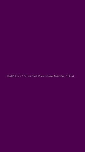 Tampilan Antarmuka Aplikasi Jempol777 Situs Slot Bonus New Member 100 - 4