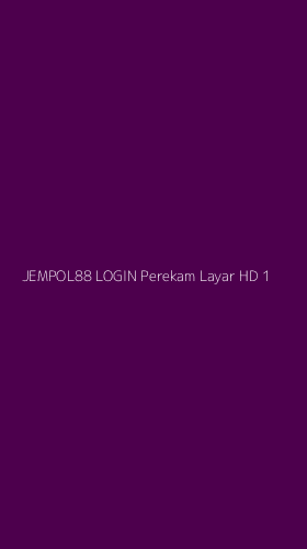 Tampilan Antarmuka Aplikasi Jempol88 Login Perekam Layar Hd - 1