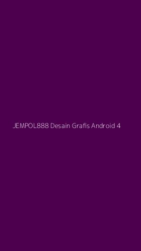 Tampilan Antarmuka Aplikasi Jempol888 Desain Grafis Android - 4