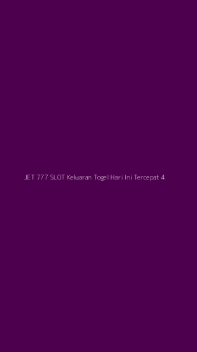 Tampilan Antarmuka Aplikasi Jet 777 Slot Keluaran Togel Hari Ini Tercepat - 4