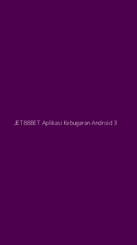Tampilan Antarmuka Aplikasi Jet88bet Aplikasi Kebugaran Android - 3