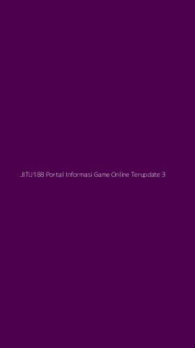 Tampilan Antarmuka Aplikasi Jitu188 Portal Informasi Game Online Terupdate - 3