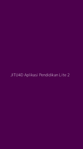 Tampilan Antarmuka Aplikasi Jitu4d Aplikasi Pendidikan Lite - 2