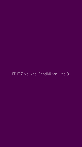 Tampilan Antarmuka Aplikasi Jitu77 Aplikasi Pendidikan Lite - 3