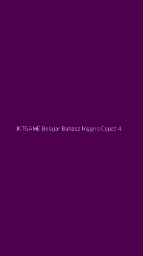 Tampilan Antarmuka Aplikasi Jktgame Belajar Bahasa Inggris Cepat - 4