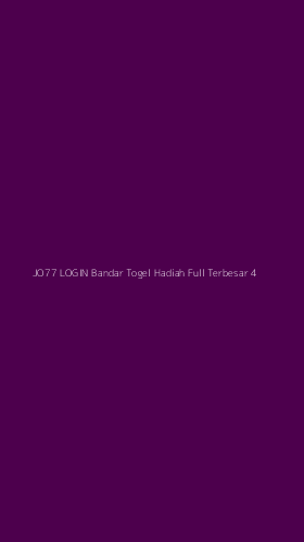 Tampilan Antarmuka Aplikasi Jo77 Login Bandar Togel Hadiah Full Terbesar - 4
