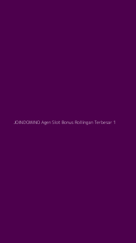 Tampilan Antarmuka Aplikasi Joindomino Agen Slot Bonus Rollingan Terbesar - 1