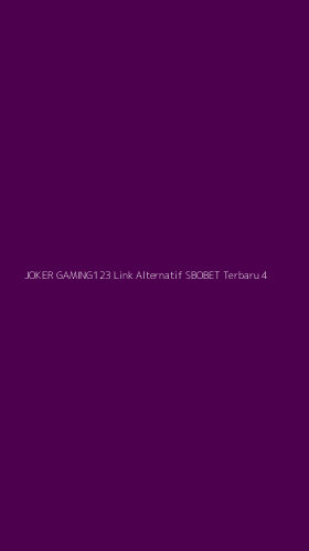 Tampilan Antarmuka Aplikasi Joker Gaming123 Link Alternatif Sbobet Terbaru - 4
