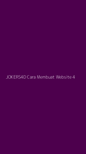 Tampilan Antarmuka Aplikasi Jokers4d Cara Membuat Website - 4