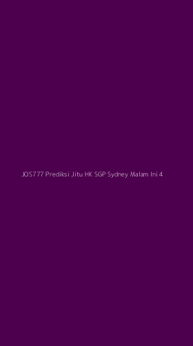 Tampilan Antarmuka Aplikasi Jos777 Prediksi Jitu Hk Sgp Sydney Malam Ini - 4
