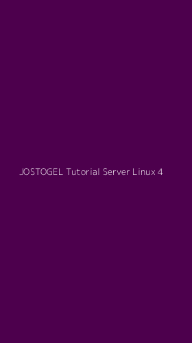 Tampilan Antarmuka Aplikasi Jostogel Tutorial Server Linux - 4