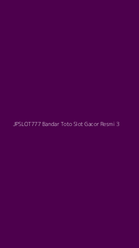 Tampilan Antarmuka Aplikasi Jpslot777 Bandar Toto Slot Gacor Resmi - 3