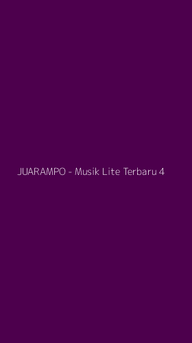 Tampilan Antarmuka Aplikasi JUARAMPO - Musik Lite Terbaru - 4